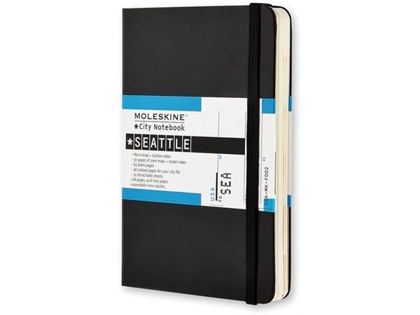 Een City Notebook SEATTLE ** zonder recht van retour ** koop je bij Moleskine.nl